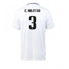 Real Madrid Eder Militao #3 Hjemmedrakt 2022-23 Kortermet